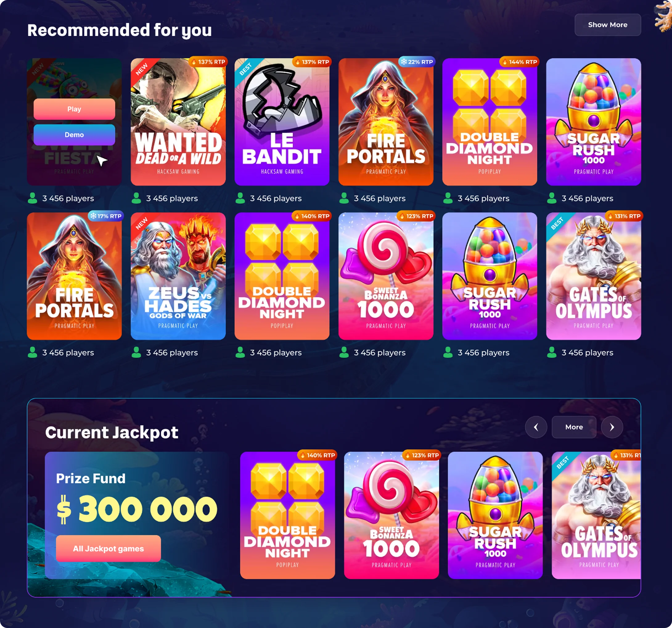 Triton Slots casino platform